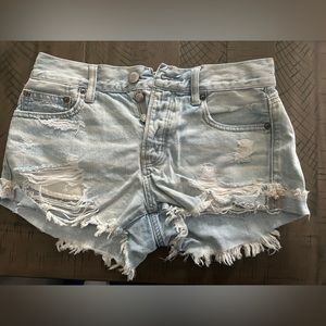 American eagle jean shorts sized 2